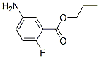 Benzoic acid, 5-amino-2-fluoro-, 2-propenyl ester (9CI) CAS#: 153774-34-6
