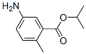 Benzoic acid, 5-amino-2-methyl-, 1-methylethyl ester (9CI) CAS#: 135721-86-7