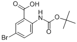 Benzoic acid, 5-bromo-2-[[(1,1-dimethylethoxy)carbonyl]amino]- (9CI) CAS#: 306937-20-2