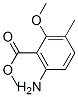 Benzoic acid, 6-amino-2-methoxy-3-methyl-, methyl ester (9CI) CAS#: 143096-36-0
