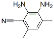 Benzonitrile, 2,3-diamino-4,6-dimethyl- CAS#: 344595-76-2