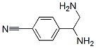 Benzonitrile,  4-(1,2-diaminoethyl)- CAS#: 132261-27-9