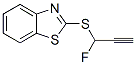 Benzothiazole, 2-[(1-fluoro-2-propynyl)thio]- (9CI) CAS#: 397330-67-5