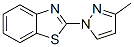Benzothiazole, 2-(3-methyl-1H-pyrazol-1-yl)- (9CI) CAS#: 122500-79-2
