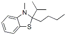 Benzothiazole, 2-butyl-2,3-dihydro-3-methyl-2-(1-methylethyl)- (9CI) CAS#: 123768-37-6