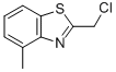 Benzothiazole, 2-(chloromethyl)-4-methyl- (9CI) CAS#: 131337-69-4