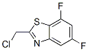 Benzothiazole, 2-(chloromethyl)-5,7-difluoro- (9CI) CAS#: 126764-53-2