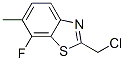 Benzothiazole, 2-(chloromethyl)-7-fluoro-6-methyl- (9CI) CAS#: 131105-86-7