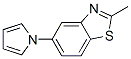 Benzothiazole, 2-methyl-5-(1H-pyrrol-1-yl)- (9CI) CAS#: 174079-72-2