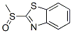 Benzothiazole, 2-(methylsulfinyl)- (7CI,8CI,9CI) CAS#: 3507-54-8