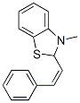 Benzothiazole, 2,3-dihydro-3-methyl-2-(2-phenylethenyl)-, (Z)- (9CI) CAS#: 123768-25-2