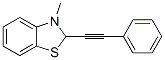 Benzothiazole, 2,3-dihydro-3-methyl-2-(phenylethynyl)- (9CI) CAS#: 123768-43-4