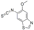 Benzothiazole, 6-isothiocyanato-5-methoxy- (9CI) CAS#: 120195-00-8