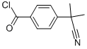 Benzoyl chloride, 4-(1-cyano-1-methylethyl)- (9CI) CAS#: 129488-75-1