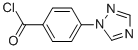 Benzoyl chloride, 4-(1H-1,2,4-triazol-1-yl)- (9CI) CAS#: 162848-17-1