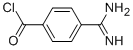 Benzoyl chloride, 4-(aminoiminomethyl)- (9CI) CAS#: 138109-35-0
