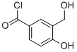 Benzoyl chloride, 4-hydroxy-3-(hydroxymethyl)- (9CI) CAS#: 119735-41-0