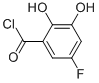 Benzoyl chloride, 5-fluoro-2,3-dihydroxy- (9CI) CAS#: 119735-31-8