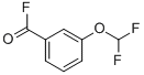 Benzoyl fluoride, 3-(difluoromethoxy)- (9CI) CAS#: 123876-16-4
