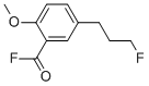 Benzoyl fluoride, 5-(3-fluoropropyl)-2-methoxy- (9CI) CAS#: 130161-11-4