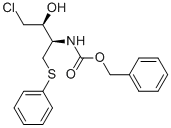 Benzyl (1R,2S)-3-chloro-2-hydroxy-1-(phenylthiomethyl)propylcarbamate CAS#: 159878-02-1