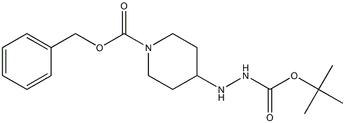 Benzyl 4-(2-(tert-butoxycarbonyl)hydrazinyl)piperidine-1-carboxylate CAS#: 280111-50-4
