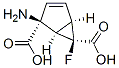Bicyclo[3.1.0]hex-3-ene-2,6-dicarboxylic acid, 2-amino-6-fluoro-, (1R,2S,5R,6R)- (9CI) CAS#: 385372-16-7