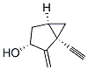 Bicyclo[3.1.0]hexan-3-ol, 1-ethynyl-2-methylene-, [1S-(1alpha,3alpha,5alpha)]- (9CI) CAS#: 135041-02-0