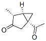 Bicyclo[3.1.0]hexan-3-one, 1-acetyl-4-methyl-, [1R-(1alpha,4alpha,5alpha)]- (9CI) CAS#: 130912-77-5
