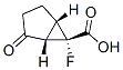 Bicyclo[3.1.0]hexane-6-carboxylic acid, 6-fluoro-2-oxo-, (1S,5S,6S)- (9CI) CAS#: 385368-06-9