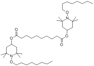 Bis-(1-octyloxy-2,2,6,6-tetramethyl-4-piperidinyl) sebacate CAS#: 129757-67-1