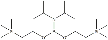 Bis(2-(trimethylsilyl)ethyl) diisopropylphosphoramidite CAS#: 121373-20-4
