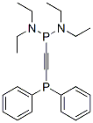 Bis(diethylamino)[(diphenylphosphino)ethynyl]phosphine CAS#: 33730-54-0