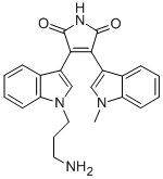 Bisindolylmaleimide VIII acetate salt CAS#: 138516-31-1