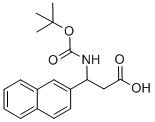 Boc-(R,S)-3-amino-3-(2-naphthyl)-proponic acid CAS#: 268542-15-0