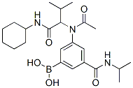 Boronic acid, [3-[acetyl[1-[(cyclohexylamino)carbonyl]-2-methylpropyl]amino]-5-[[(1-methylethyl)amino]carbonyl]phenyl]- (9CI) CAS#: 397843-94-6