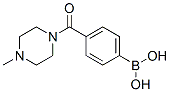 Boronic acid, [4-[(4-methyl-1-piperazinyl)carbonyl]phenyl]- (9CI) CAS#: 374927-12-5