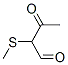 Butanal, 2-(methylthio)-3-oxo- (9CI) CAS#: 143708-40-1