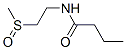 Butanamide,  N-[2-(methylsulfinyl)ethyl]- CAS#: 146848-02-4