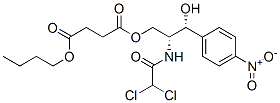 Butanedioic acid 1-butyl 4-[(2R,3R)-2-(dichloroacetylamino)-3-hydroxy-3-(4-nitrophenyl)propyl] ester CAS#: 36335-30-5