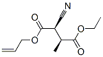Butanedioic acid, 2-cyano-3-methyl-, 4-ethyl 1-(2-propenyl) ester, [R-(R*,S*)]- (9CI) CAS#: 167778-99-6