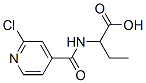 Butanoic  acid,  2-[[(2-chloro-4-pyridinyl)carbonyl]amino]- CAS#: 120271-27-4