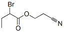 Butanoic acid, 2-bromo-, 2-cyanoethyl ester (9CI) CAS#: 131792-97-7