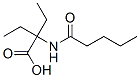 Butanoic  acid,  2-ethyl-2-[(1-oxopentyl)amino]- CAS#: 141745-72-4