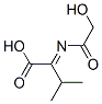 Butanoic  acid,  2-[(hydroxyacetyl)imino]-3-methyl-  (9CI) CAS#: 175276-19-4