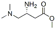 Butanoic acid, 3-amino-4-(dimethylamino)-, methyl ester, (3R)- (9CI) CAS#: 362704-90-3