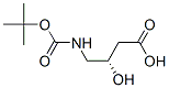 Butanoic acid, 4-[[(1,1-dimethylethoxy)carbonyl]amino]-3-hydroxy-, (S)- (9CI) CAS#: 127852-78-2