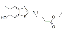 Butanoic  acid,  4-[(6-hydroxy-4,5,7-trimethyl-2-benzothiazolyl)amino]-,  ethyl  ester CAS#: 120164-95-6