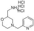 C-(4-PYRIDIN-2-YLMETHYL-MORPHOLIN-2-YL)-METHYLAMINE TRIHYDROCHLORIDE CAS#: 141815-42-1