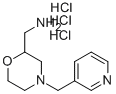 C-(4-PYRIDIN-3-YLMETHYL-MORPHOLIN-2-YL)-METHYLAMINE TRIHYDROCHLORIDE CAS#: 141815-43-2